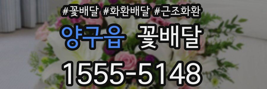 양구읍 꽃배달