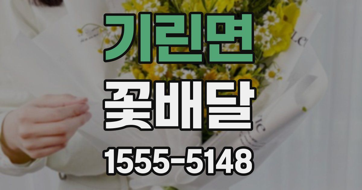 기린면 꽃배달