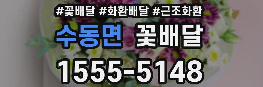 수동면 꽃배달