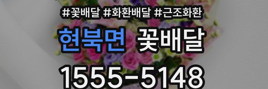 현북면 꽃배달