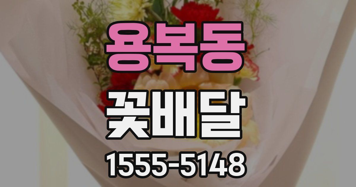 용복동 꽃배달