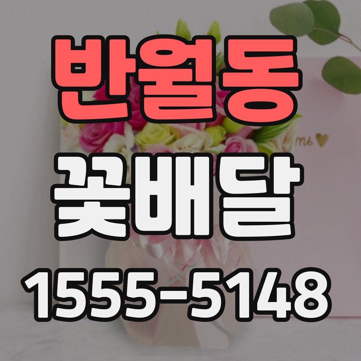 반월동 꽃배달