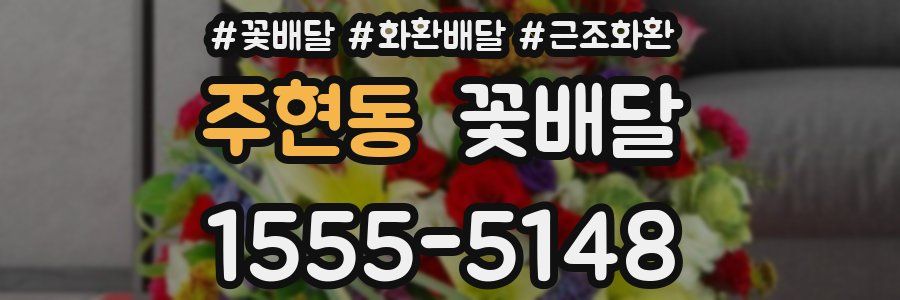 주현동 꽃배달