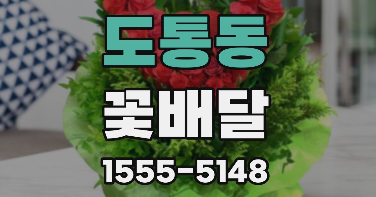 도통동 꽃배달