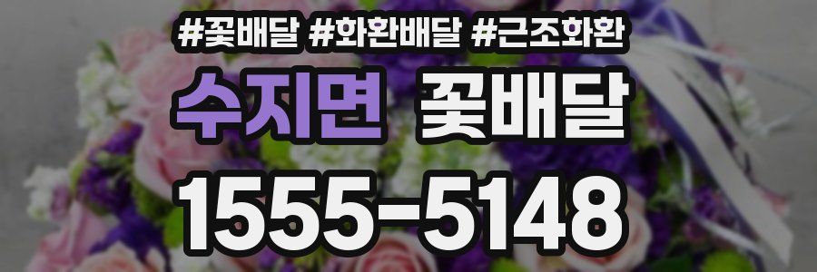 수지면 꽃배달
