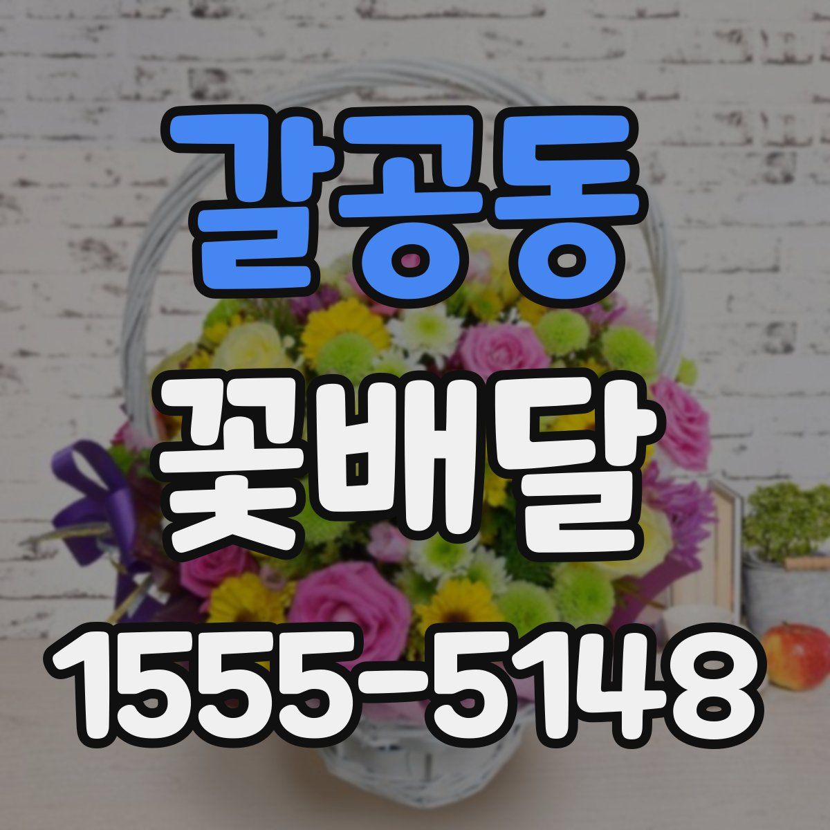 갈공동 꽃배달