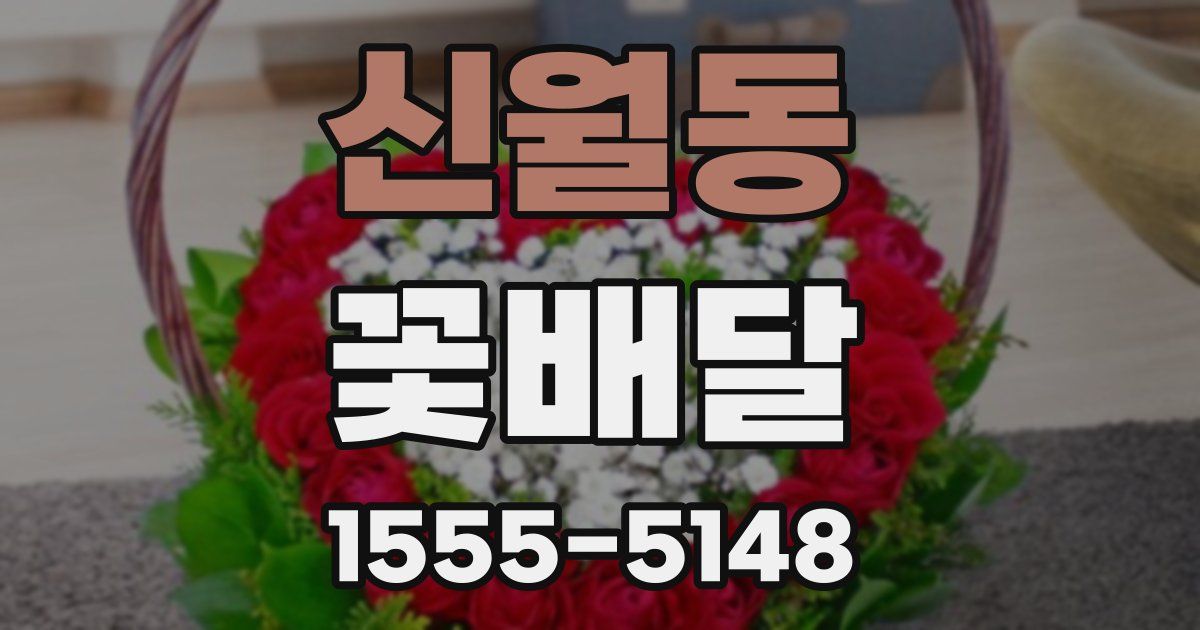 신월동 꽃배달