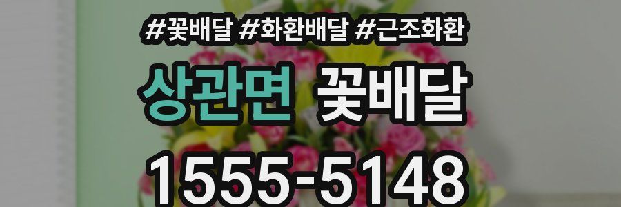 상관면 꽃배달