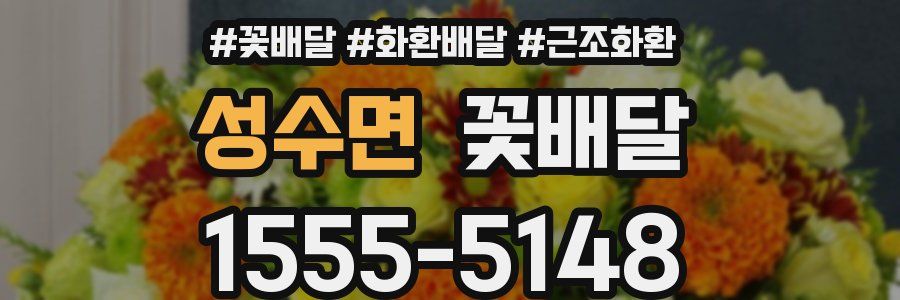 성수면 꽃배달