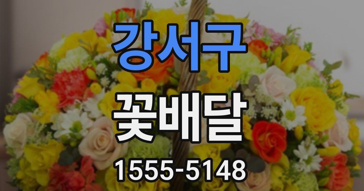 강서구 꽃배달