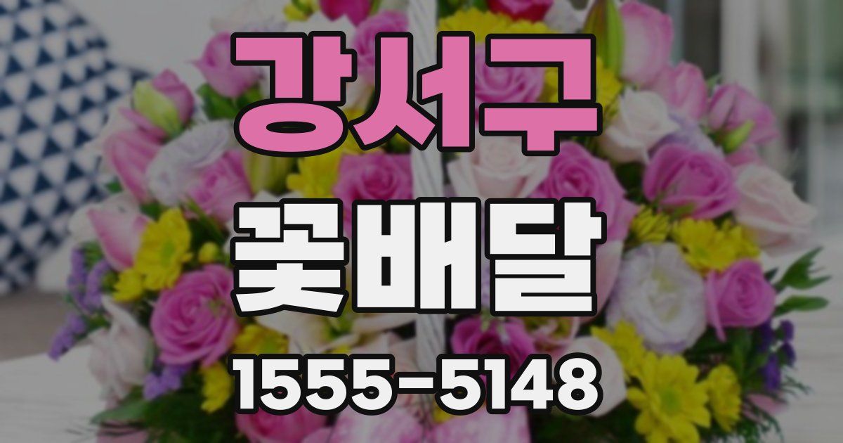 강서구 꽃배달