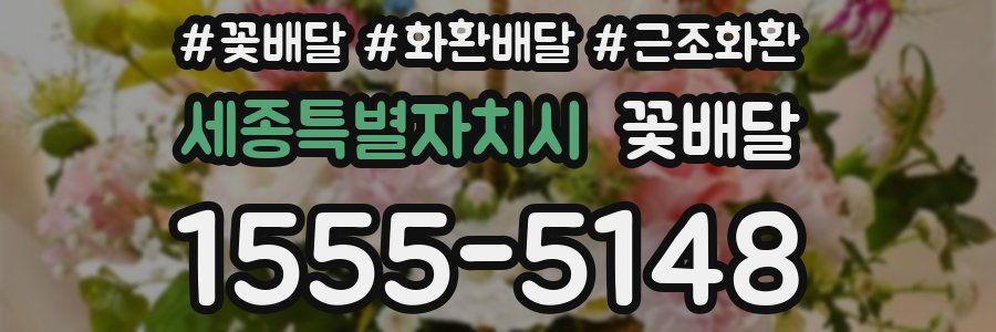세종특별자치시 꽃배달