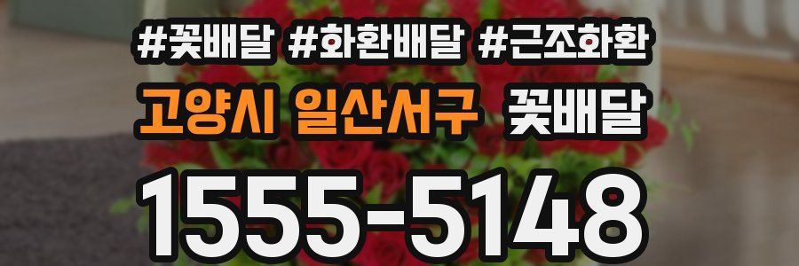 고양시 일산서구 꽃배달