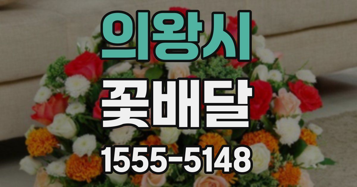 의왕시 꽃배달