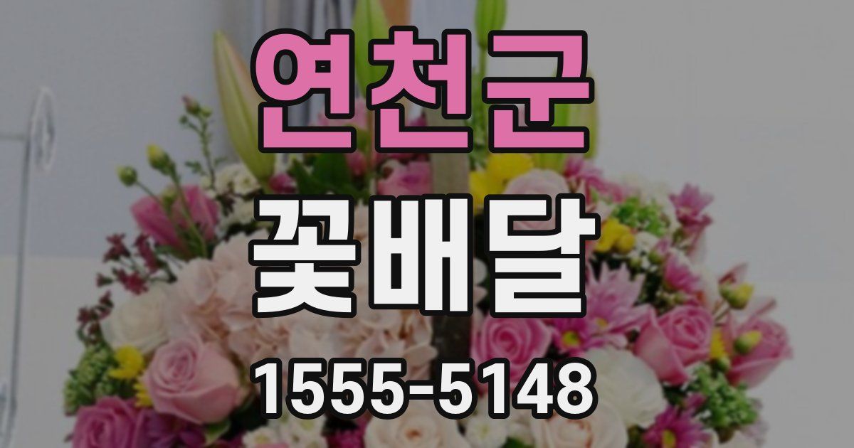 연천군 꽃배달