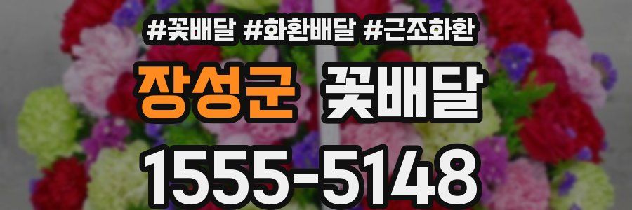 장성군 꽃배달