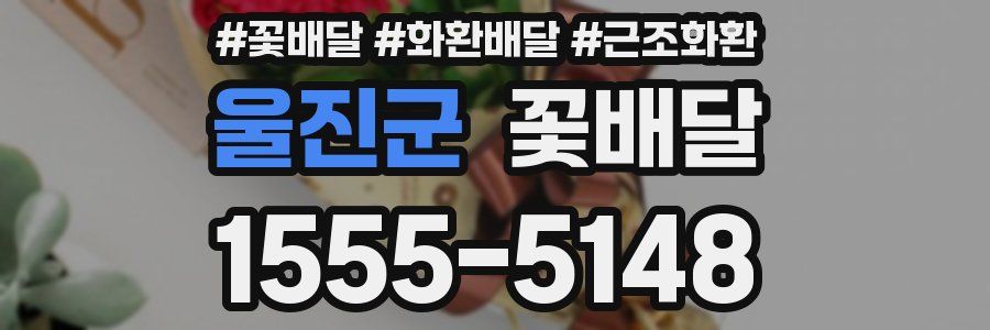 울진군 꽃배달