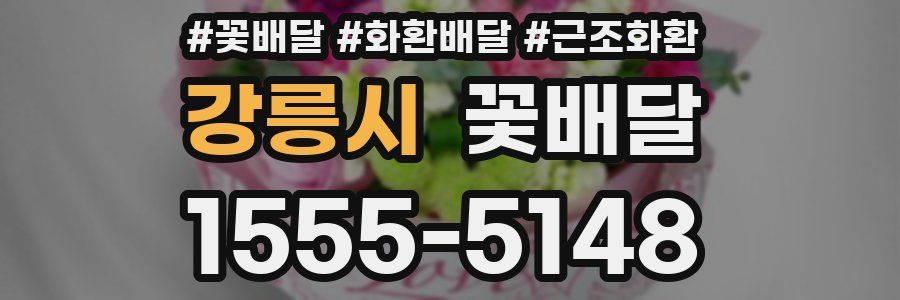 강릉시 꽃배달