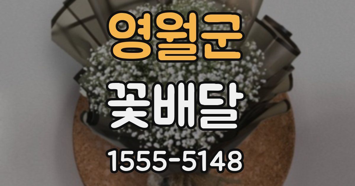 영월군 꽃배달