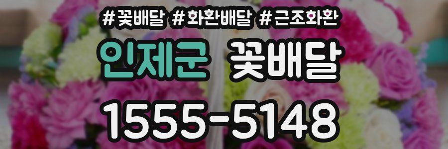 인제군 꽃배달