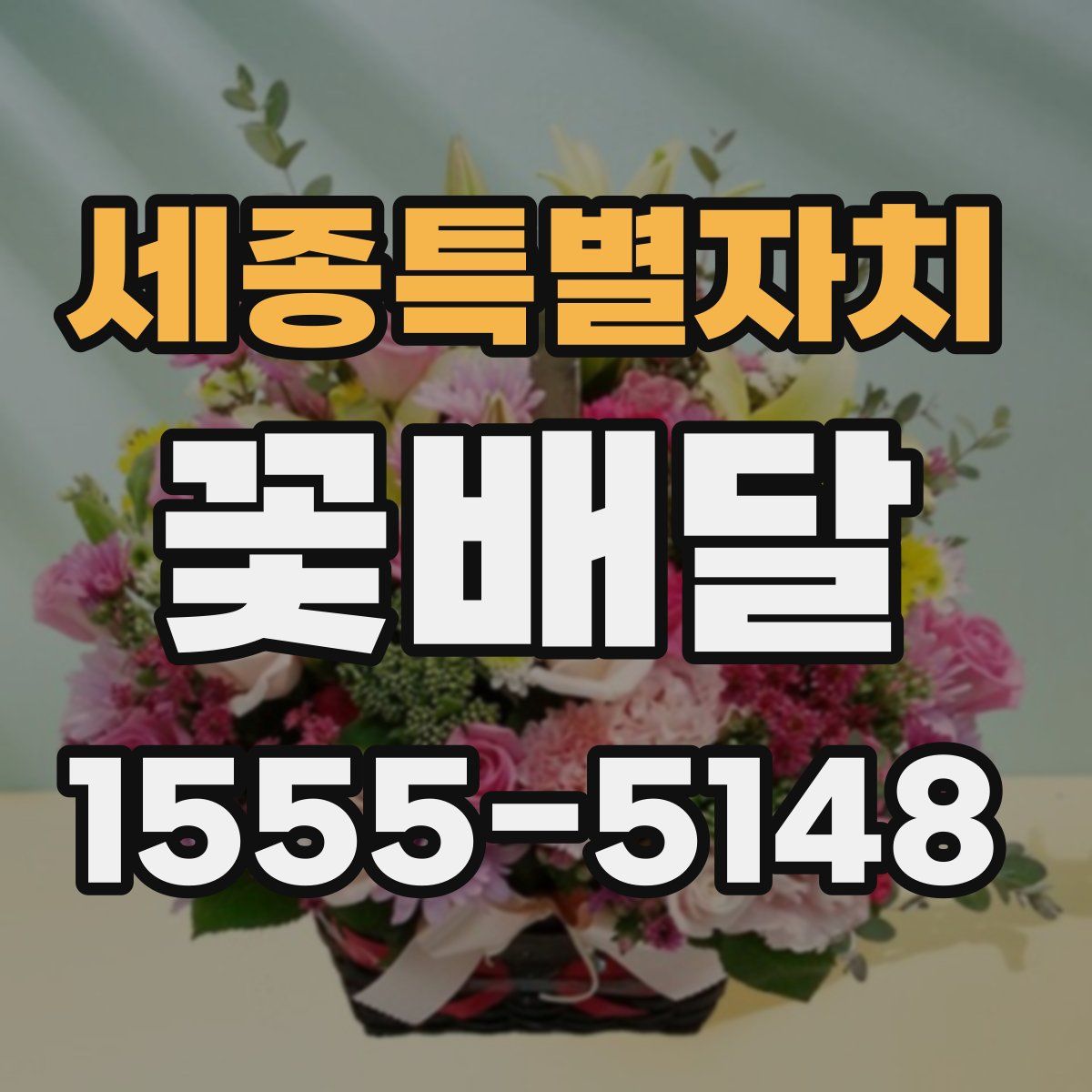 세종특별자치 꽃배달