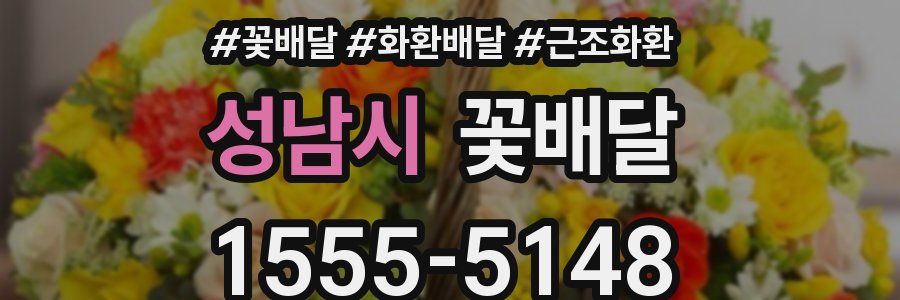 성남시 꽃배달