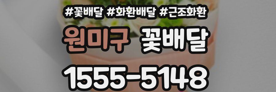 원미구 꽃배달