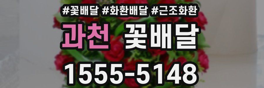 과천 꽃배달