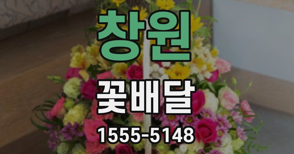 창원 꽃배달