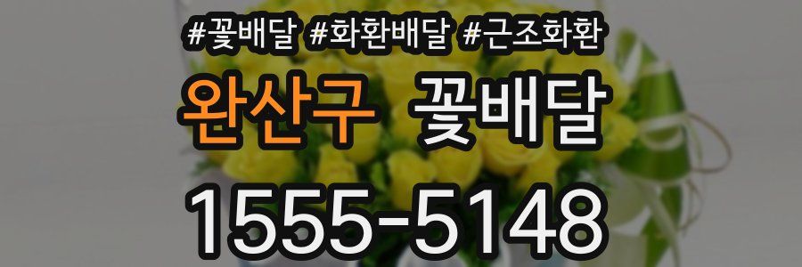 완산구 꽃배달
