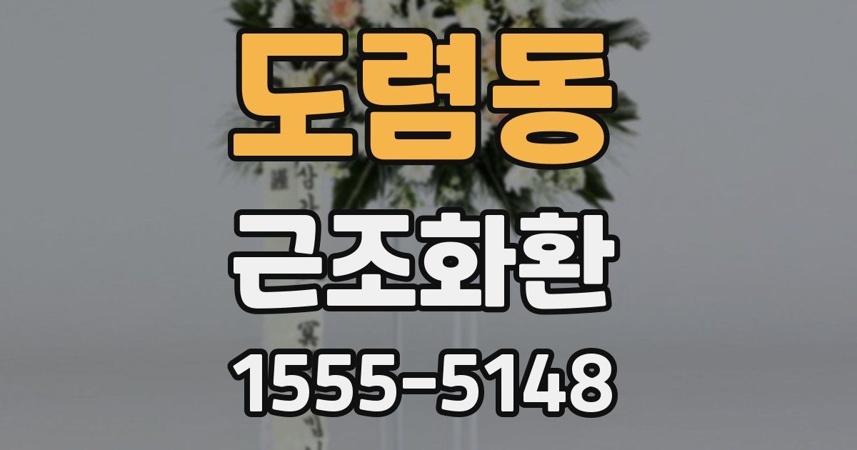 도렴동 근조화환