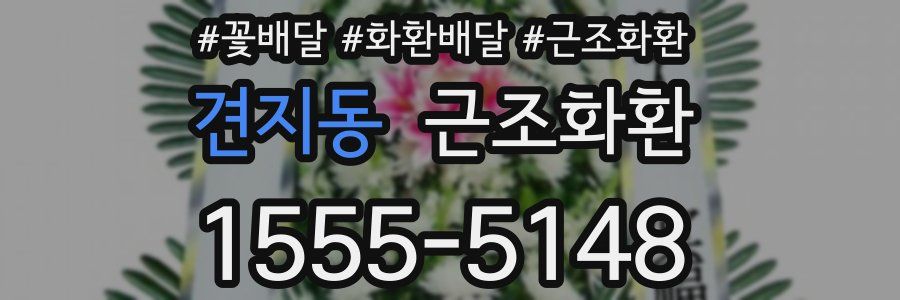 견지동 근조화환