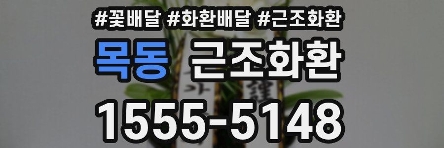 목동 근조화환