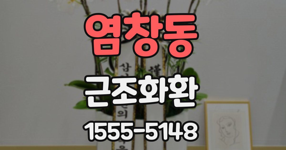 염창동 근조화환