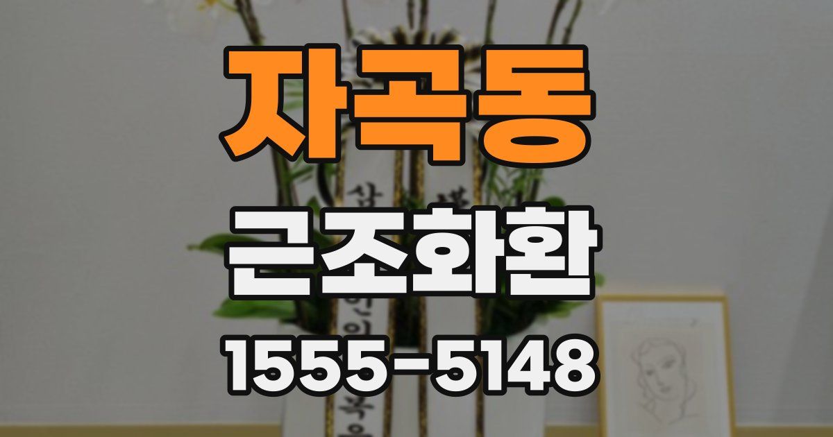 자곡동 근조화환