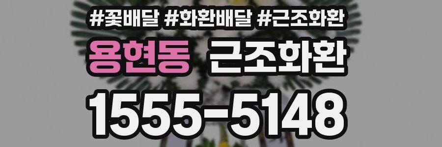 용현동 근조화환