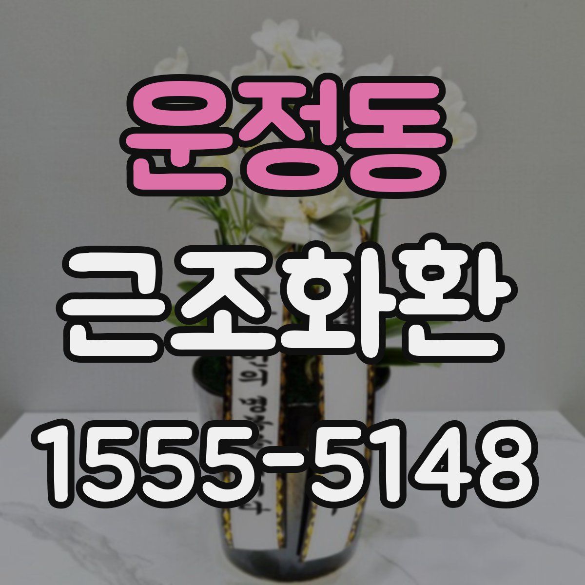 운정동 근조화환