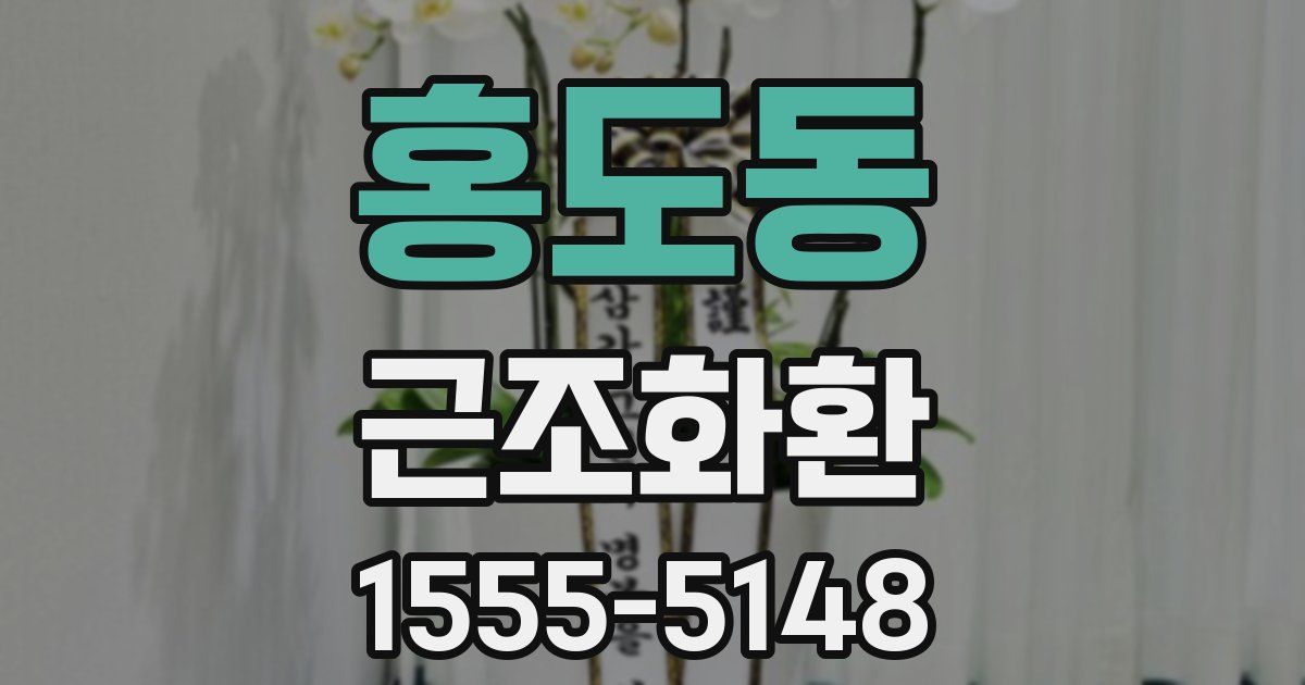 홍도동 근조화환