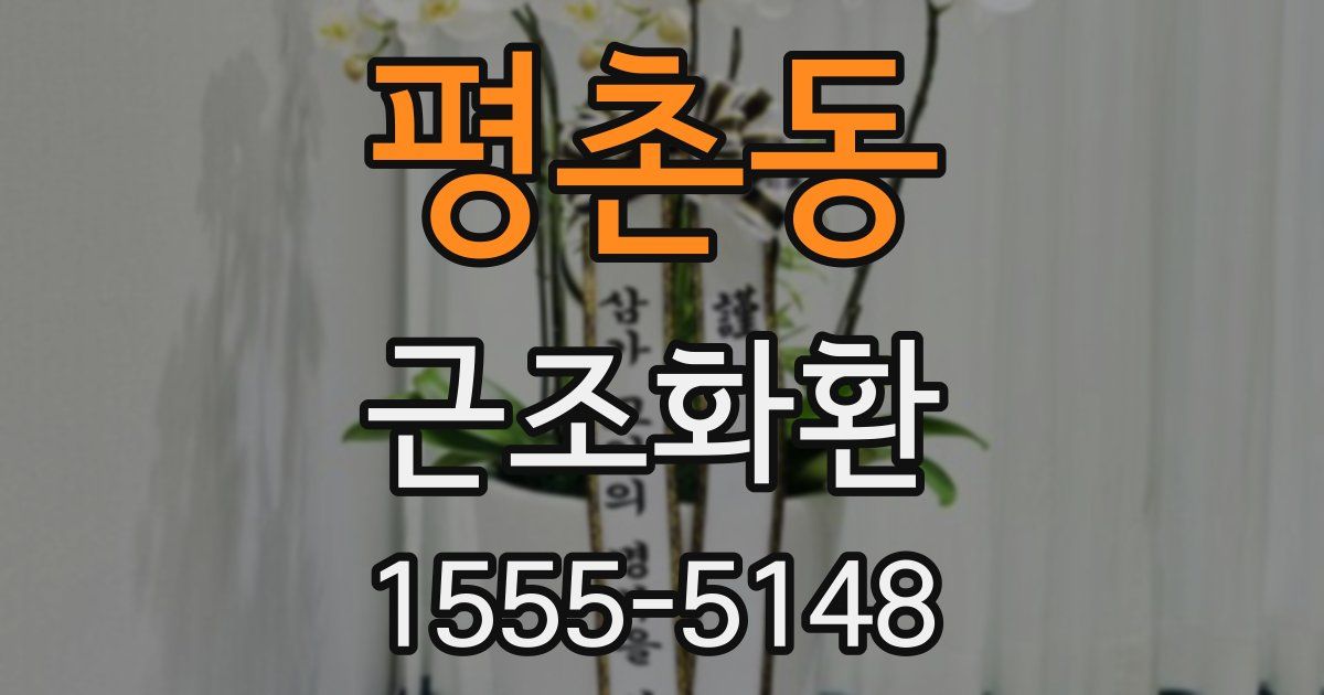 평촌동 근조화환