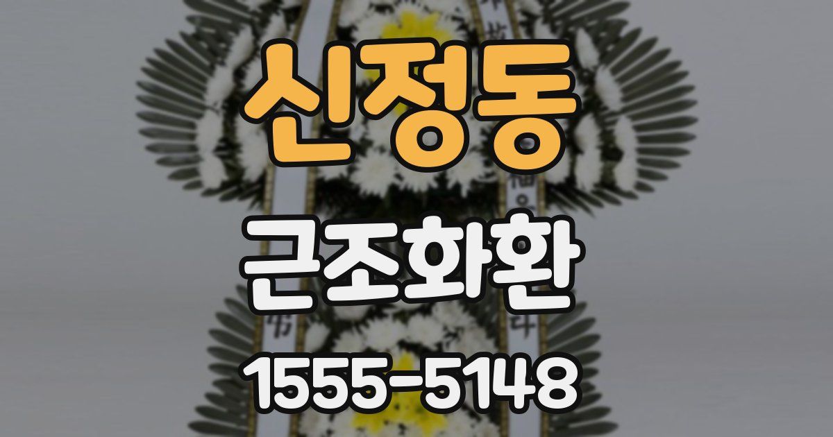 신정동 근조화환
