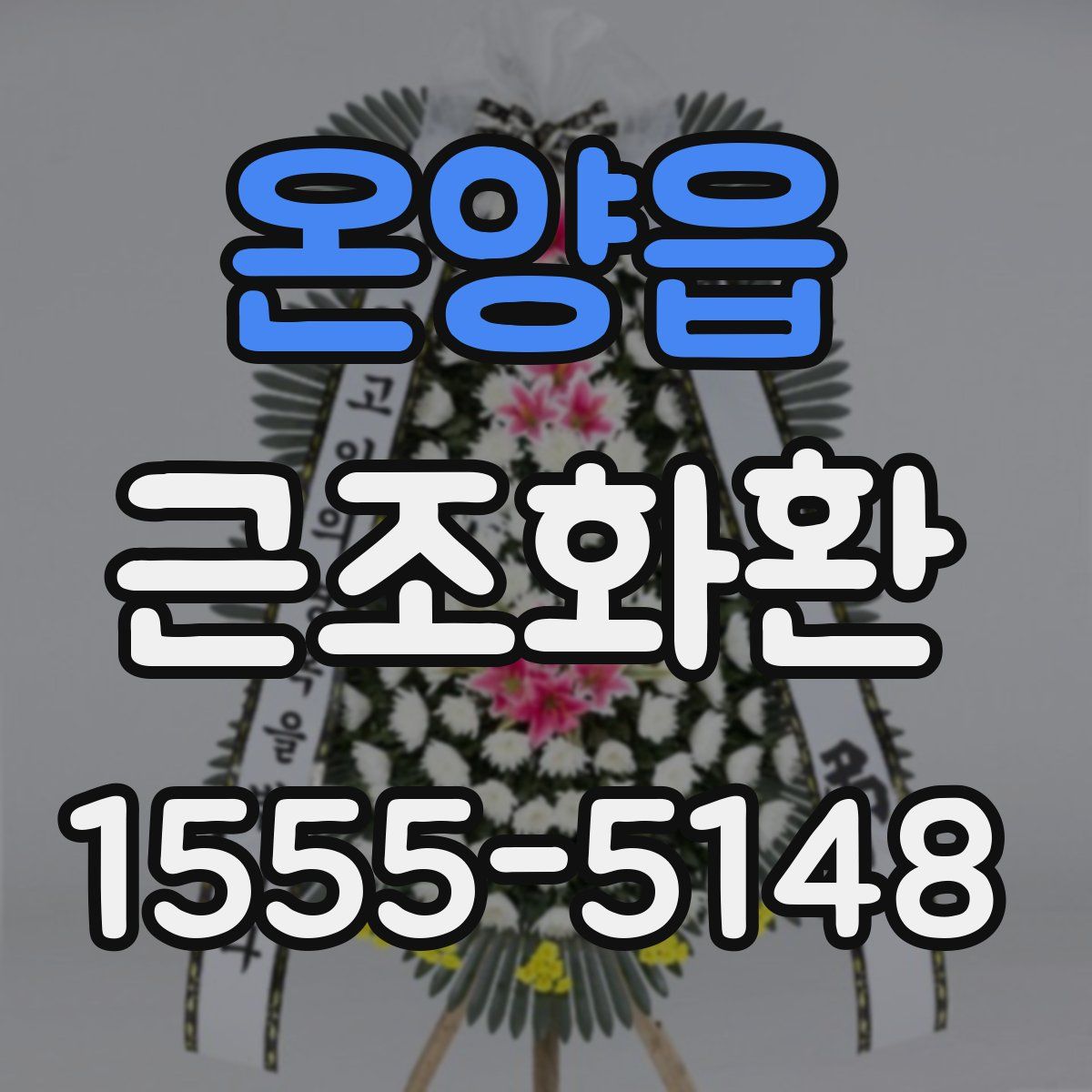 온양읍 근조화환