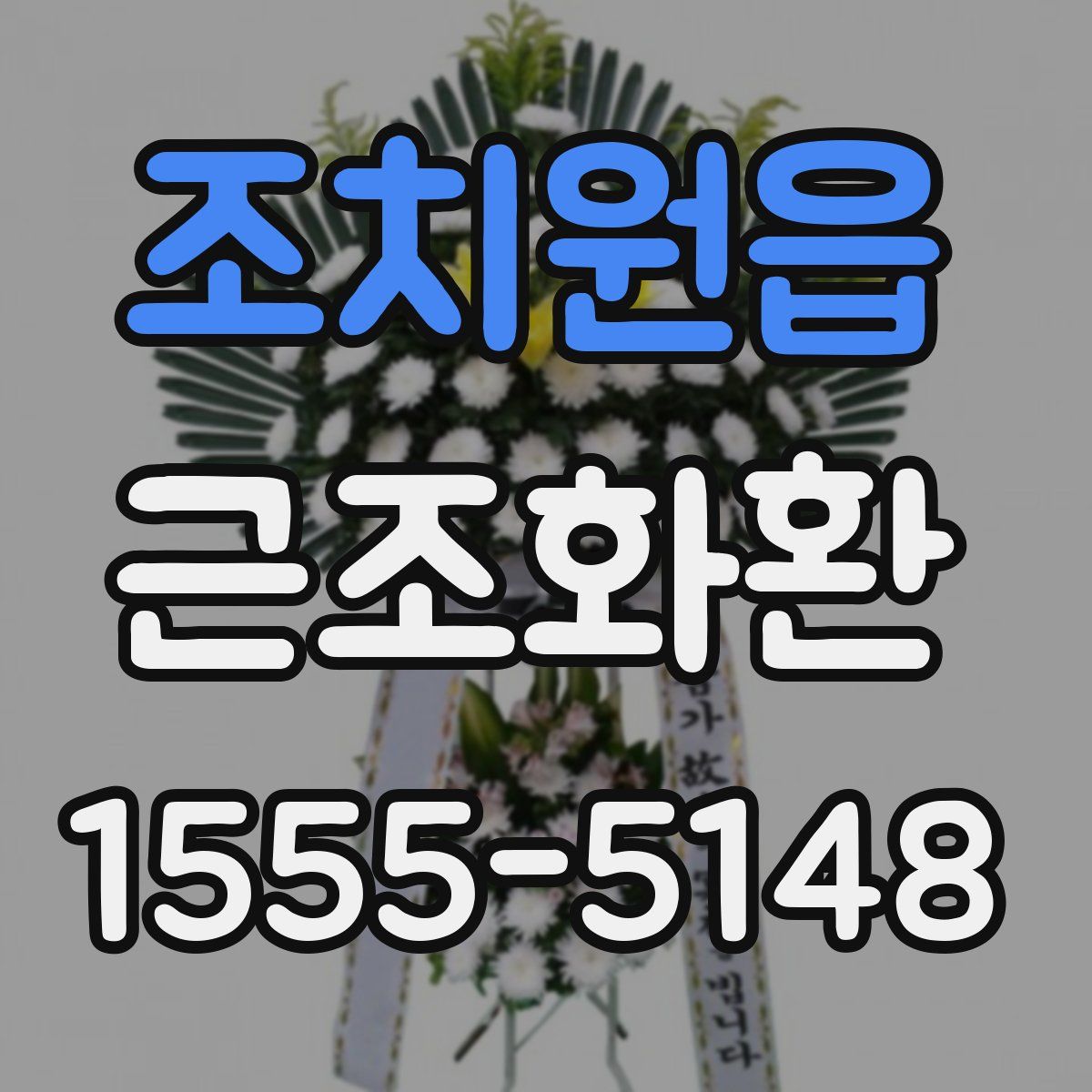 조치원읍 근조화환