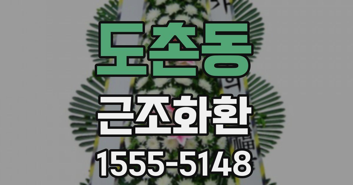 도촌동 근조화환