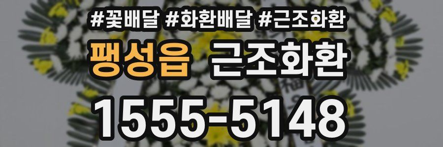 팽성읍 근조화환