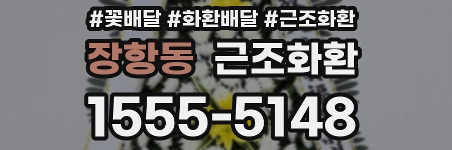 장항동 근조화환