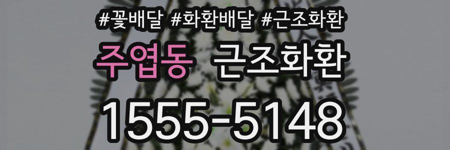 주엽동 근조화환
