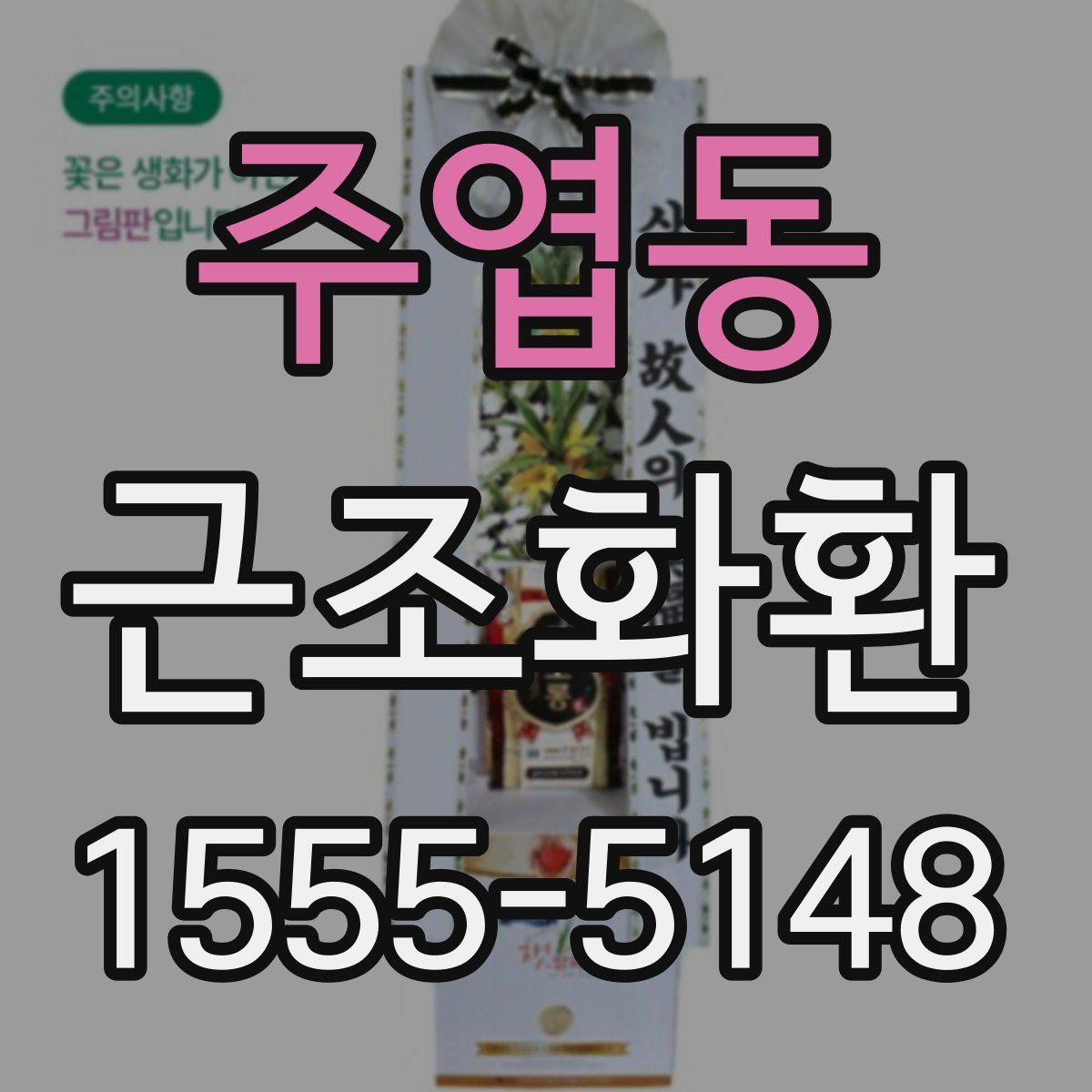 주엽동 근조화환
