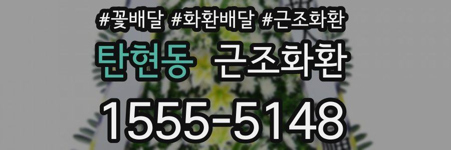 탄현동 근조화환