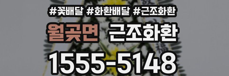 월곶면 근조화환