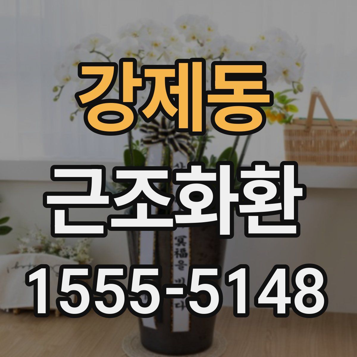 강제동 근조화환